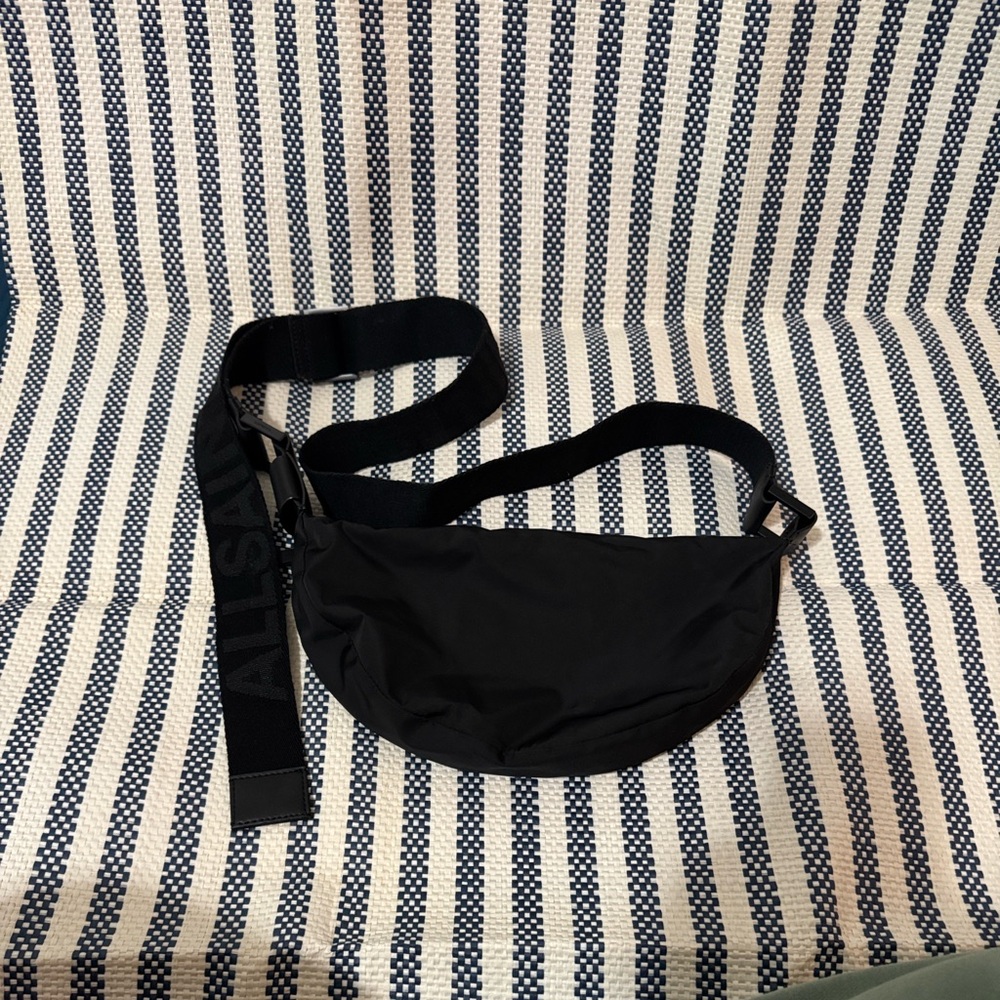 AllSaints Black Crossbody Bag